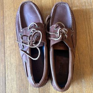 Sperry Men's Tan Leather Boat Shoes